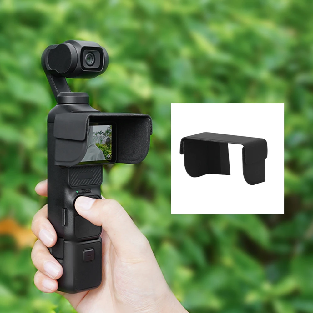 Schermo Sun Hood Lens Cap Per Dji Osmo Pocket 3 Action Camera Accessori Antiriflesso Parasole Protector Screen Cover Protettiva