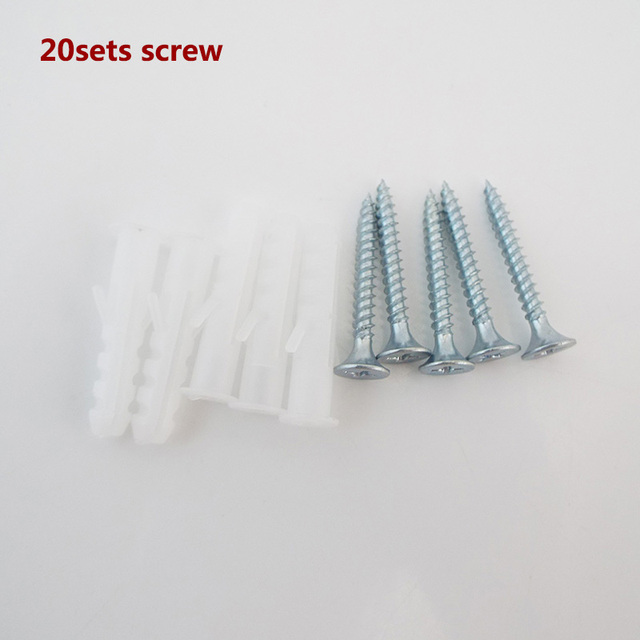 Single Side Mounting Bracket Fixed Top Installation Side mounted Curtain track rail Roller screw Accessories Fixed Top Code