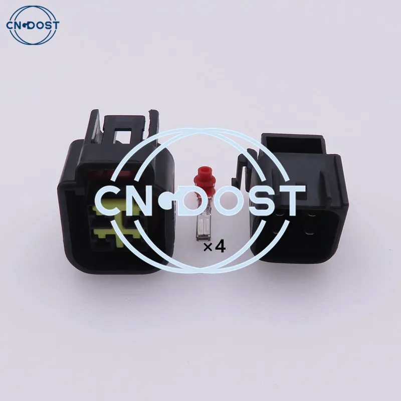 

4-контактный разъем PCB для автомобильной розетки Furukawa, Электрический штекер FWY-C-4F-B 12444-5504-2, 1 комплект