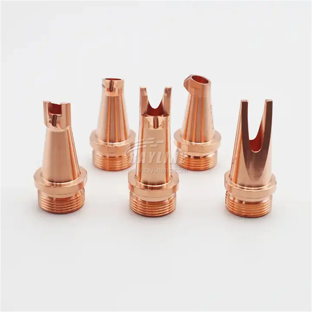 CQWY XH RF Handheld Welding Head Gun Copper laser welding Nozzle for Hand-held Welding Machine Laser Equipment Parts