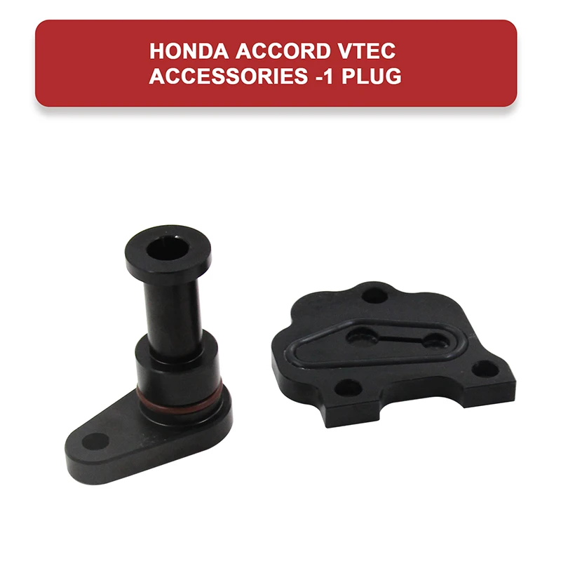 Billet VTEC VTC Block Off Combo Plate For Honda Acura K20 K24 K Series DC2 EG EK Civic