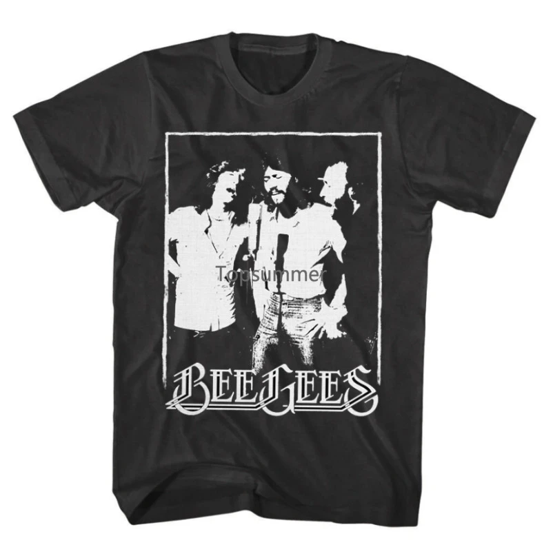 

Bee Gees Band Live Classic Retro Music T-Shirt Gift For Fans Men Women