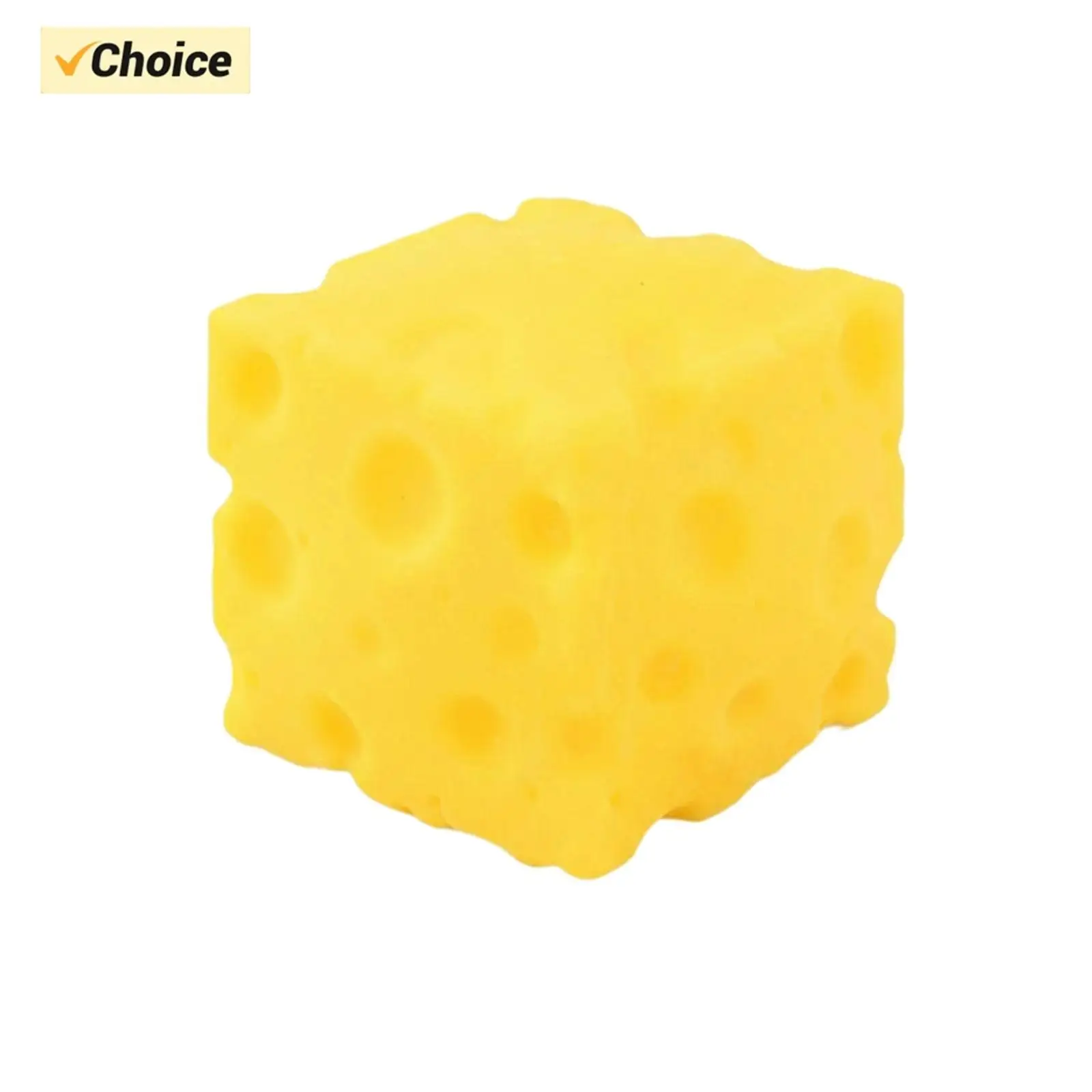 Hot-selling！ Cheese Cube Stress Ball Big Cheese Shapeable Squeeze Ball Non-Bounce Fidget Toy ASMR Sensory Anti-Stress Gift