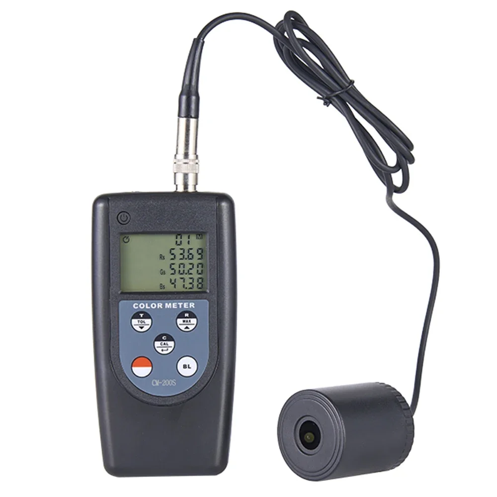CM-200S Color Meter Digital Color Difference Meter Tristimulus Colormeter 4