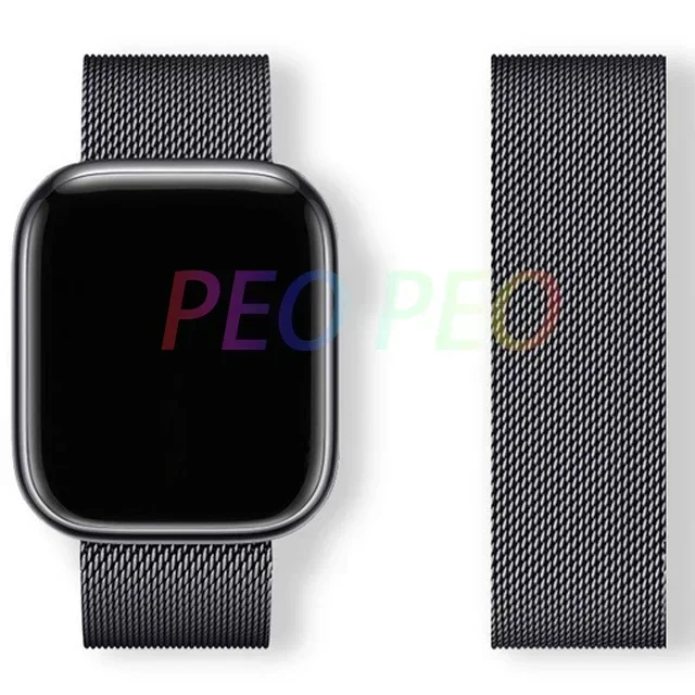 Milanese Loop Metal Bracelet for Smartwatch - Premium Adjustable Strap