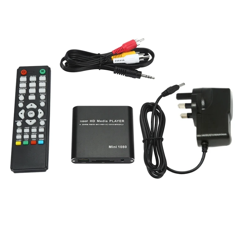 ǰ ̴ 1080P Ǯ HD USB HDD MMC ī, ̵ ÷̾ ڽ