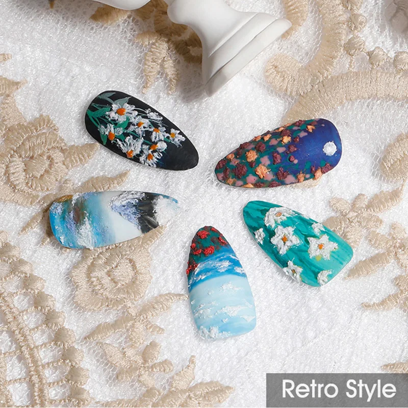 

Скульптурный гель, инновационные замысловатые узоры, простой в использовании, уникальный дизайн, стойкий гель для ногтей Rosalind 5 мл, гель для ногтей, яркий, модный