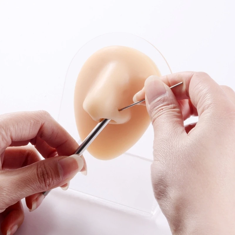 

2/3/4/5/6/7/8 мм игла для пирсинга из нержавеющей стали, приемная трубка, ювелирные изделия для тела, приемник для пирсинга, для