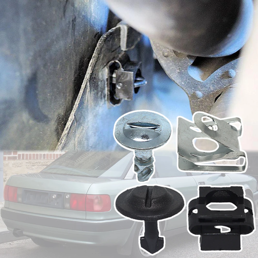 Car Engine Undertray Cover Fixing Clips Screw Underbody Shield Rivets ...
