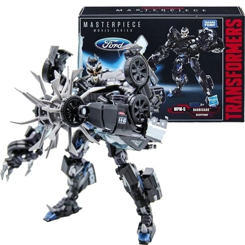 

Original Takara Tomy Hasbro Transformers Toys MPM-5 Barricade Rollbar Action Figures Toys for Children Hasbro Transformers Toys