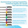 MagiBling Super Cut Small Barrel Nail Drill Bits Tungsten Carbide Upward Teeth Cuticle Hard Gel Polishing Removal Tools 3/32'' 2