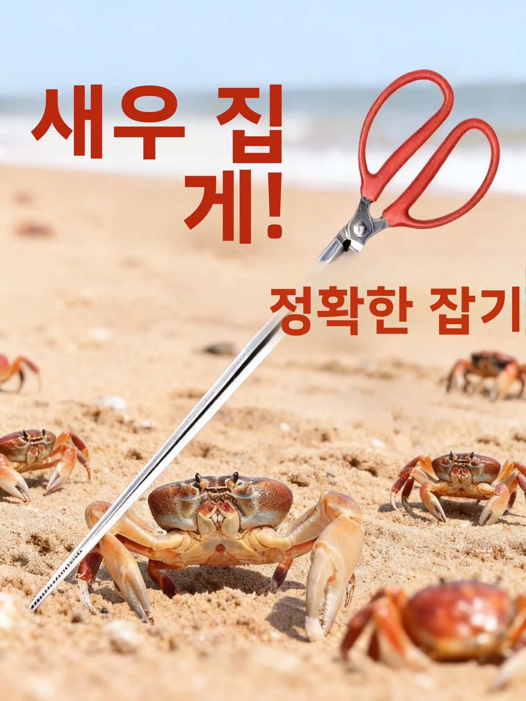 스테인레스 스틸 생선 집게 미끄럼 방지 게 집게 다기능 특수 목적 서핑 바다 신 도구 낚시 장비