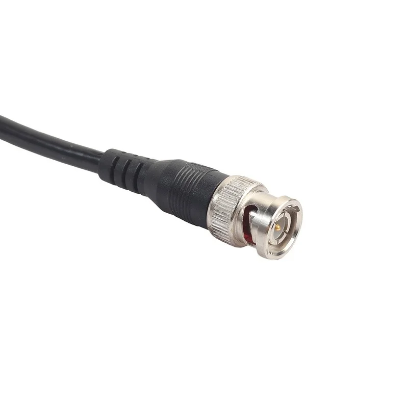 BNC Male Plug To Dual Alligator Clip Oscilloscope Test Probe Lead Cable 1m 500V 5A For Electrical Working alligator clips test probes test clip test leads test cable lead alligator clip adapter test lead wire test lead cable electrical test wire test cable