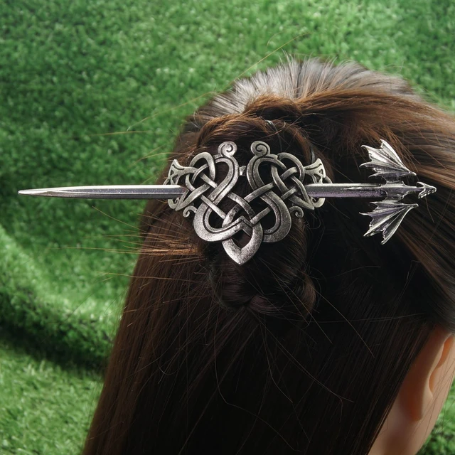 1pcs Hair Pins Viking Hair Accessories Norse Nordic Celtic Hair Clip -  AliExpress