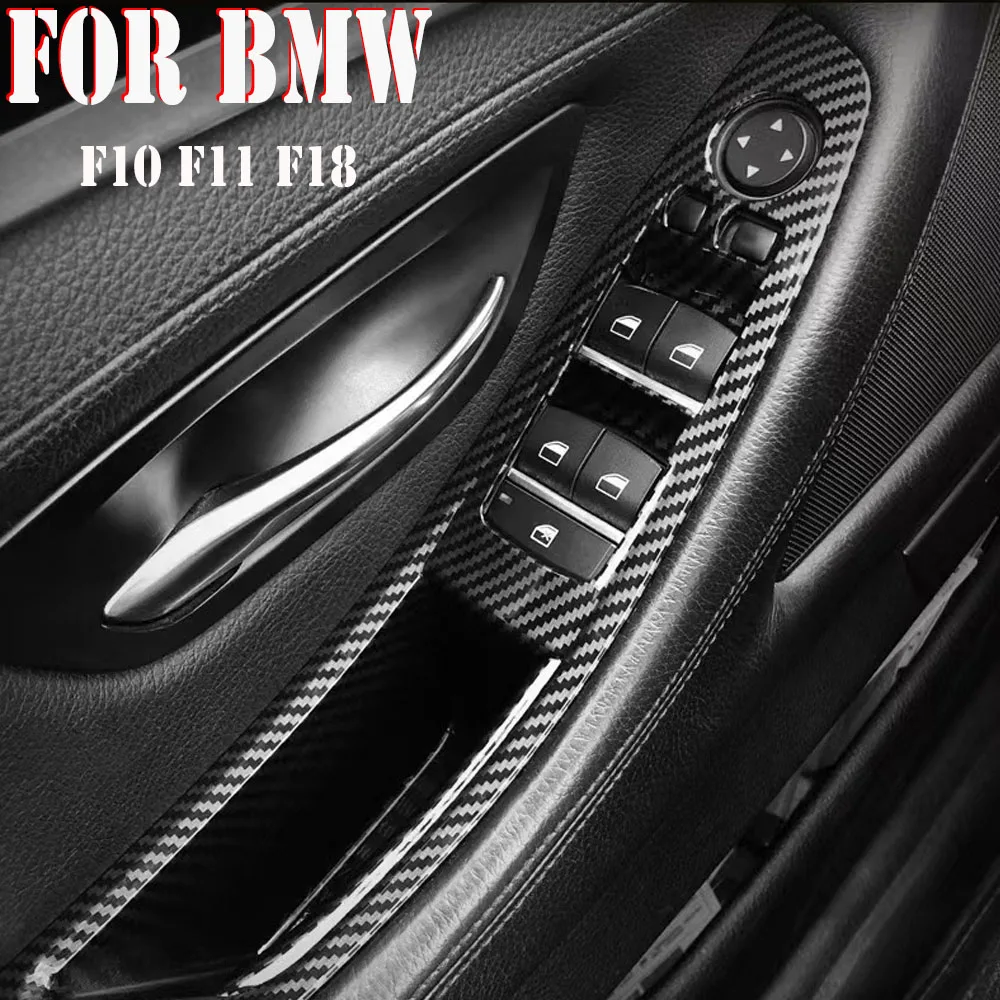 

LHD Interior Armrest Door Handle Panel Inside Trim Cover For BMW 5 Series F10 F11 F18 520i 523i 525i 528i 535i