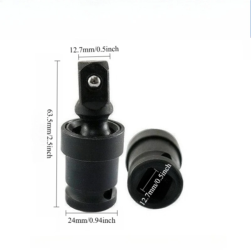 Pneumatic Universal Joint 360 Degree Swivel Electric Wrench Socket Adapter Air Impact Wobble Socket Adapter Tools