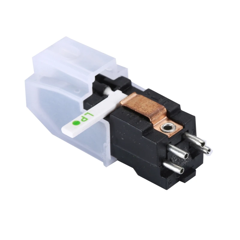 Dual Stylus Turntable Cartridge Double Ruby and Sapphire Stereo Stylus NeedlesLP/LP RPM Record Player Replacement
