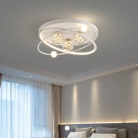 Lumière de chambre à coucher 2025 nouveau Simple moderne salle d'étude chambre salon lumière de luxe créatif ciel étoilé nordique plafonnier LED 3