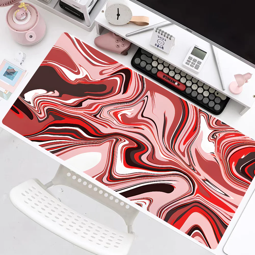 Strata Liquid INS Tide Large Office Computer Desk Mat Table Keyboard Big Mouse Laptop Cushion Non-slip for Teen Girls Bedroom 6
