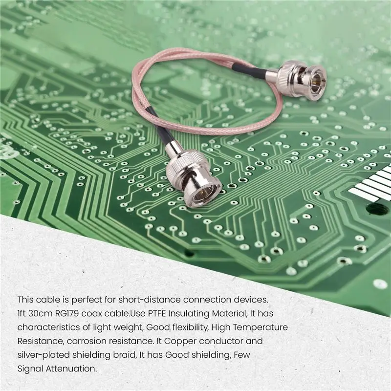 AB15-4Pcs 3G HD SDI 케이블 BNC 케이블 30Cm 75옴 카메라용 BMCC 비디오 장비 HD-SDI 3G-SDI 4K 8K 비디오 케이블 지원