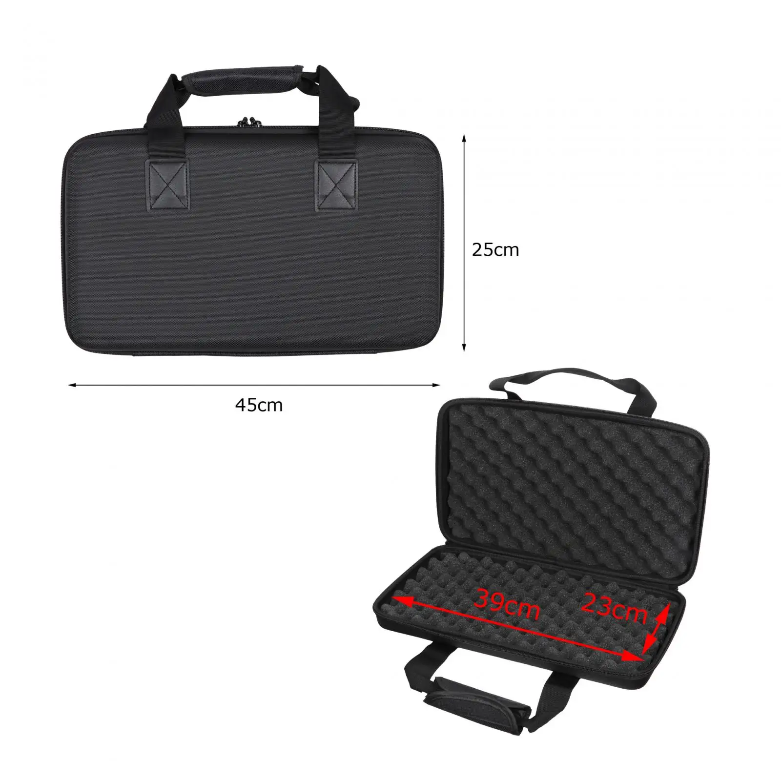 EVA Smooth Zippers Sponge Case Lightweight for Ddj SB2 DJ Equipment Case Storage DJ Carry for Travel Performance