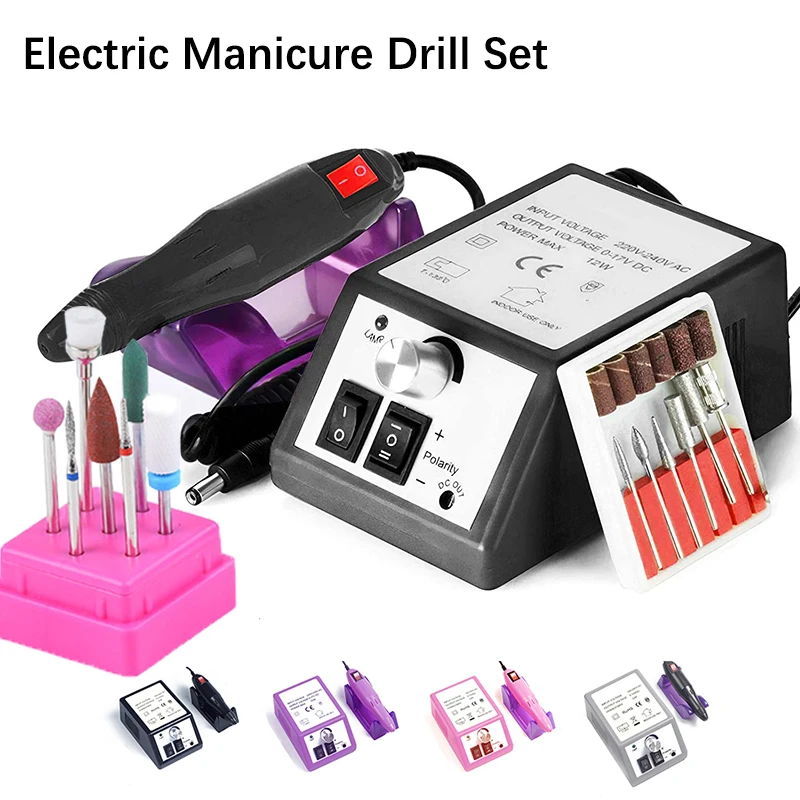 Professional Nail Sander Electric Manicure Set Manicure Tools Nail