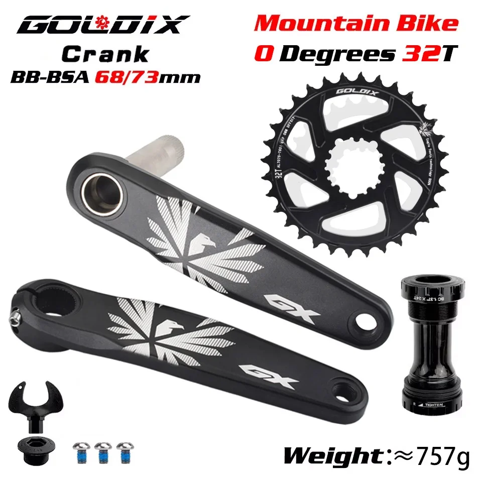 GX 自転車クランクセット MTB バイククランクチェーンリングバイク 170