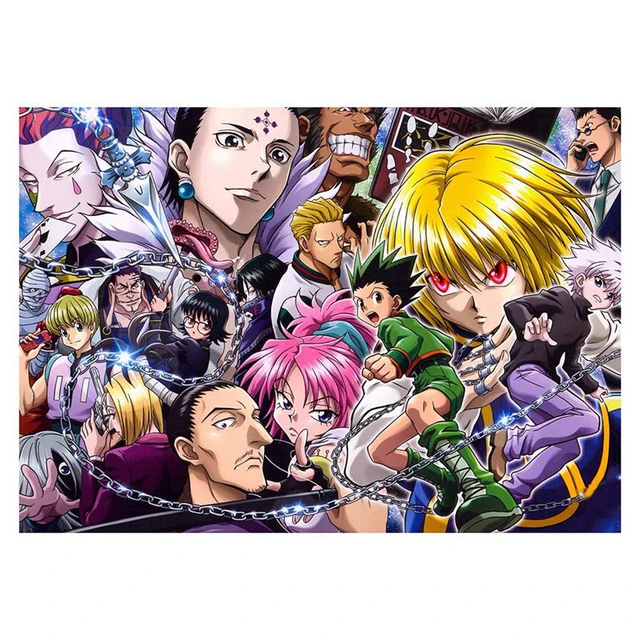 Hunter X Hunter Painting Diamonds  5d Diamond Painting Hunter Hunter - 5d  Diy - Aliexpress