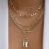 Colliers en chaîne de perles tressées simples, ton or, ensemble de colliers avec pendentif superposé pour femmes, usage quotidien et de fête, 5 pièces/ensemble