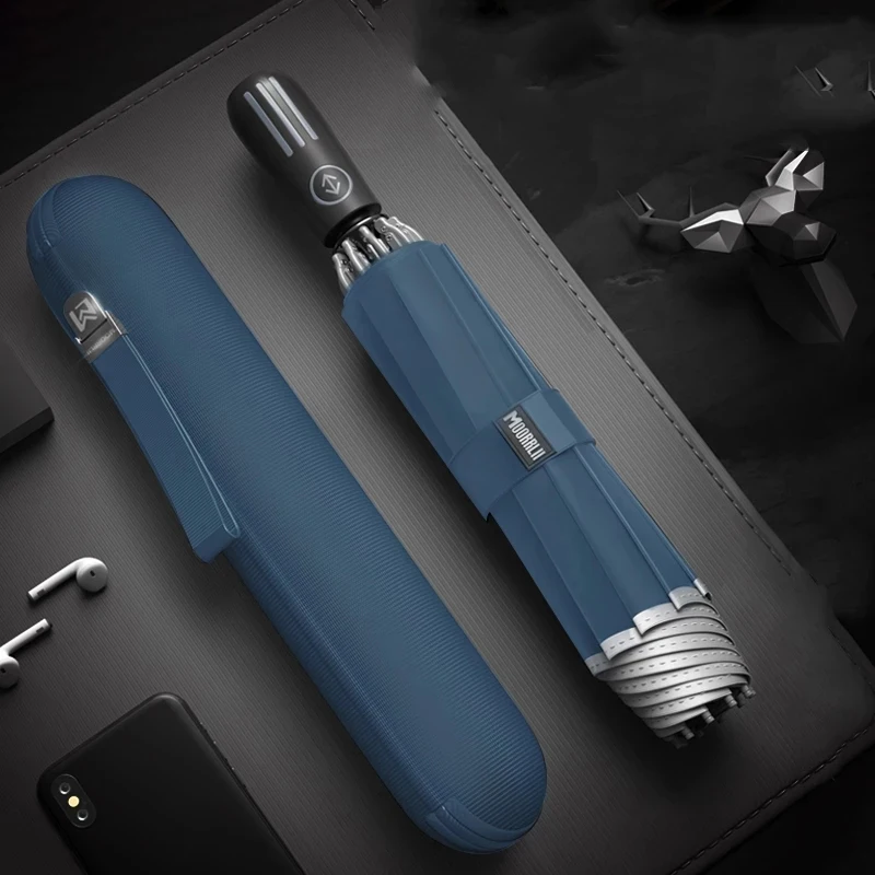 Automatic Folding Umbrella Reinforced Luxury Inverted Parasol Strong Umbrellas Lightweight Parapluie Rain Gear for Xiaomi