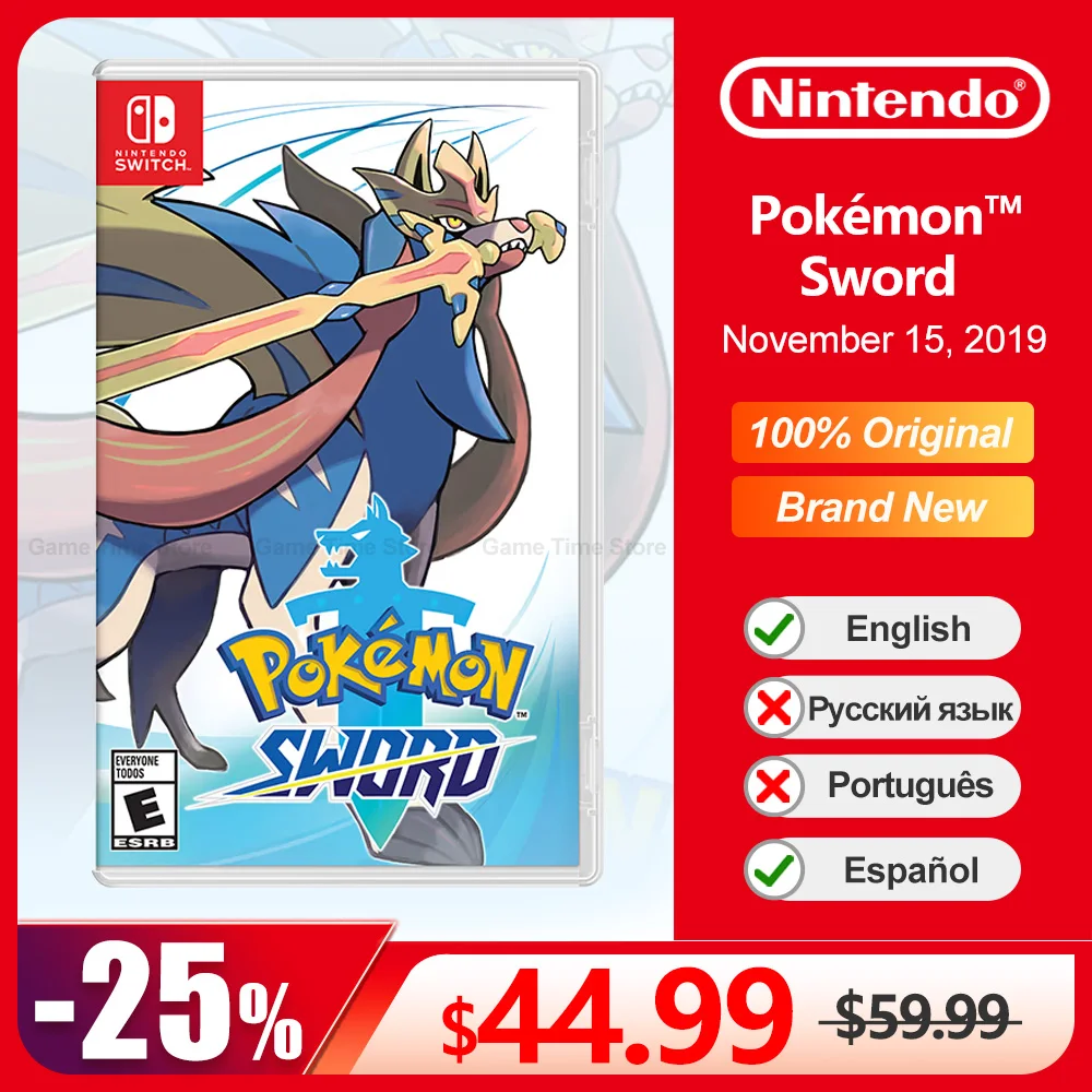 Pokemon Sword Nintendo Switch Offerte Di Gioco 100% Ufficiale Originale Gioco Fisico Card Rpg Genere Per Switch Oled Lite Console Di Gioco
