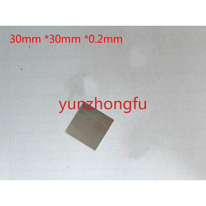 

For Pure platinum sheet 30*30*0.2 electrode / purity