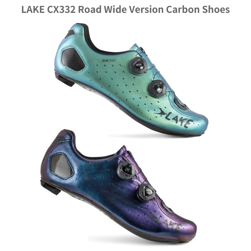 LAKE CX332 カメレオンブルー EUサイズ39.5wide 熱成形ヒール-