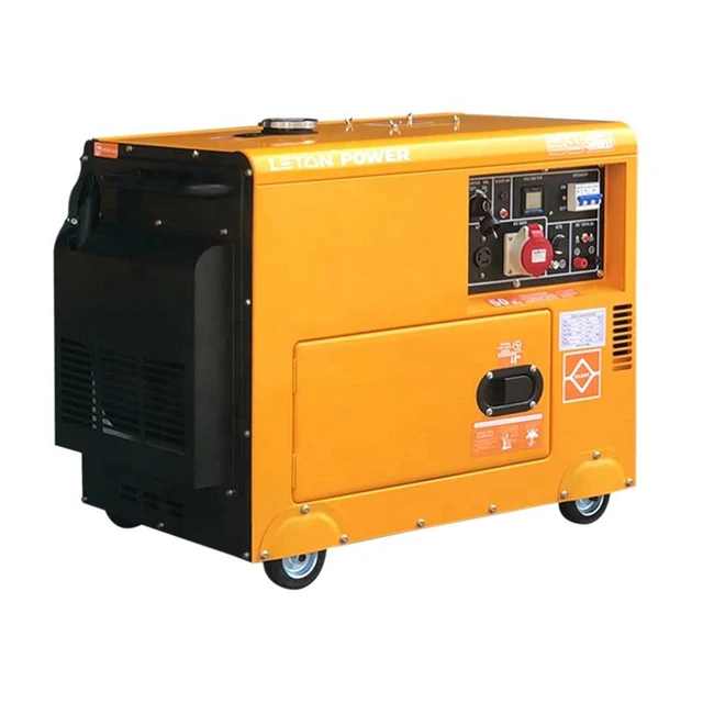 Heavyduty 8single Phase 5kVA Silent Diesel Generator Price