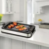 Smokeless Grill, Countertop Electric Griddle, Portable BBQ Grill with Temperature Control LED Display, Dishwasher-Safe 3