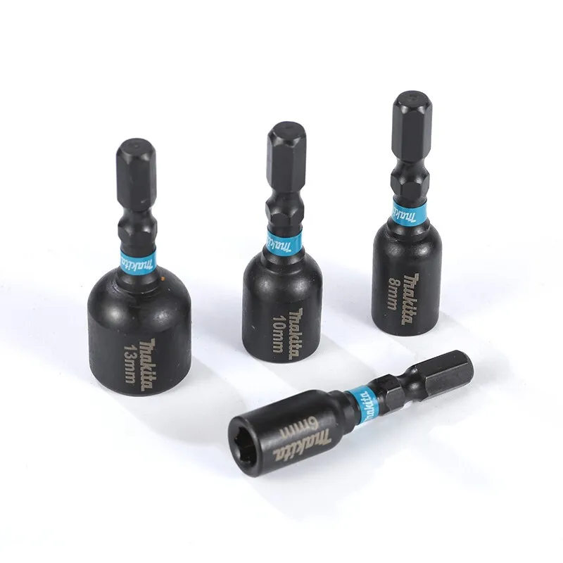 Makita-インパクトドライバービットソケットセット、六角