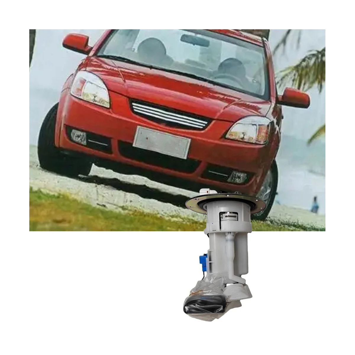 

1110-25700 E8964M Car In-Tank Fuel Pump Assembly for Hyundai Accent Kia Rio Dodge Verna 2003-2006 Gasoline Pump Module