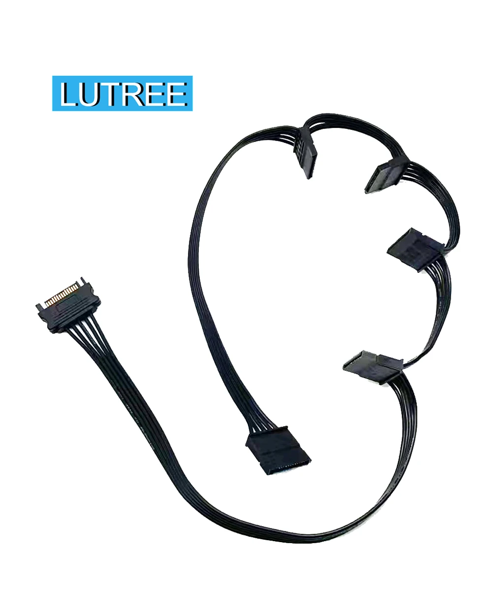 

Power supply cable storage SATA public 1 cent 51 drag 5 mother, SATA15P power cord serial port SSD hard disk power supply cable
