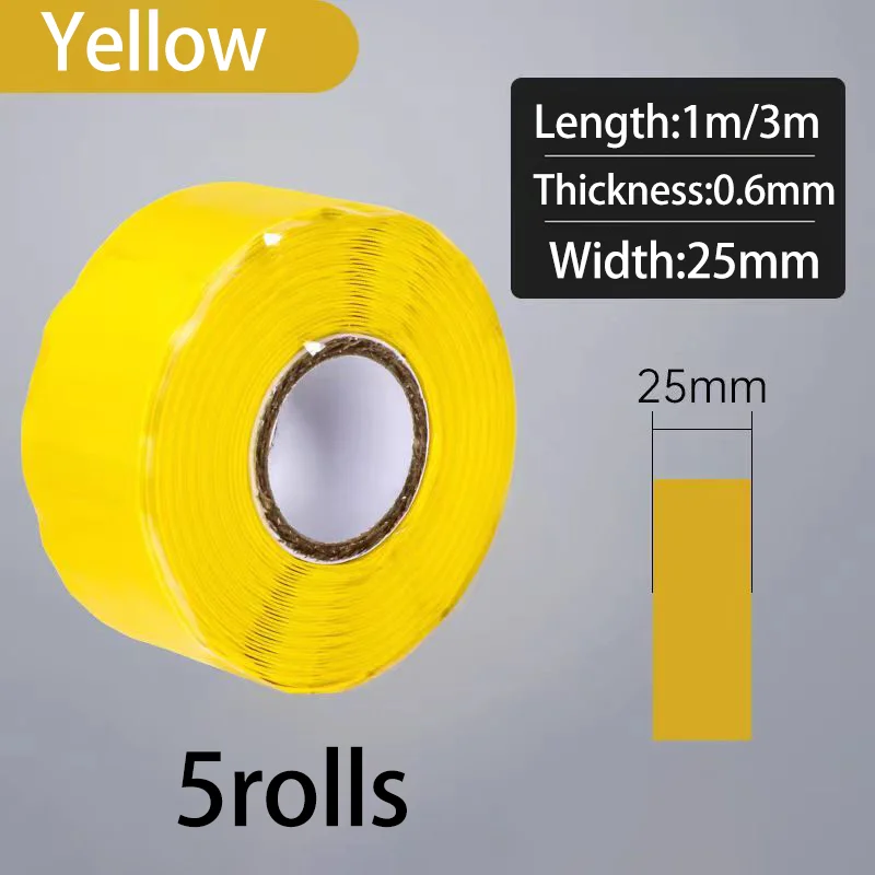 Silicone Rubber Self-Adhesive Flame-Retardant Insulation Tape