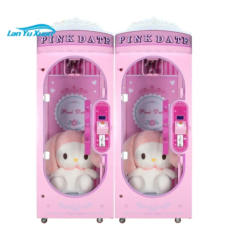 

Factory Wholesale Prize Machine Coin Operation Prize Gift Arcade Game Pink Date Cut Prize Gift Game Machine