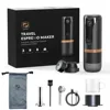 2 in 1 Espresso Machine 9 Bar Pressure Coffee Maker Compatible with Nespresso Capsules for Travel Camping Hiking Office Kitchen 1