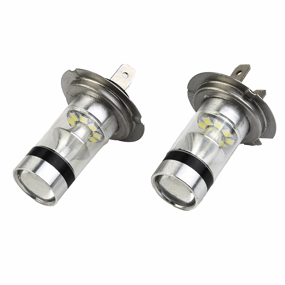 

Car Fog Light Headlights Bulbs Front Right Kit LED Smart Super White 1100LM 2pcs/Set 6000K Aluminum DC 12V-28V