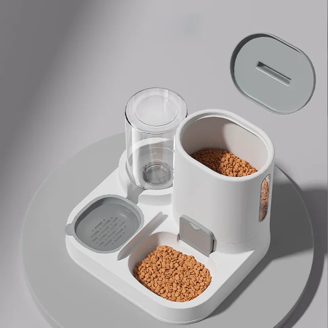 Dual Bowl for Dog & Cat - Food Bowl + Water Bowl, Spill-Proof Pet Feeding Supplies, Non-Slip Design for Small/Medium/Large Pets Dual Bowl for Dog & Cat - Food Bowl + Water Bowl, Spill-Proof Pet Feeding Supplies, Non-Slip Design for Small/Medium/Large Pets