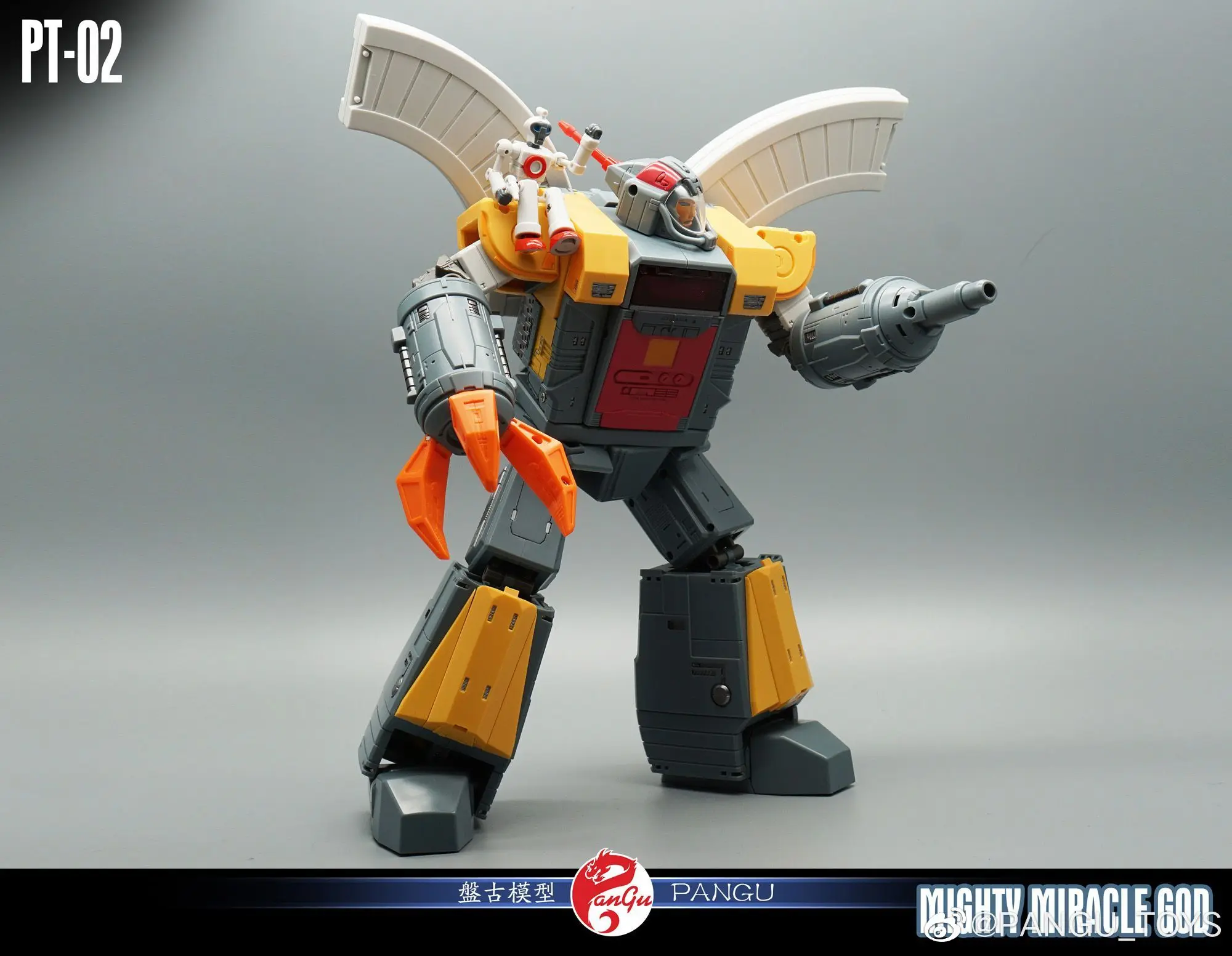 【はまま】Pangu Toys Mighty Miracle God PT-02G Mighty Miracle God Gold Version | Pangu Toys