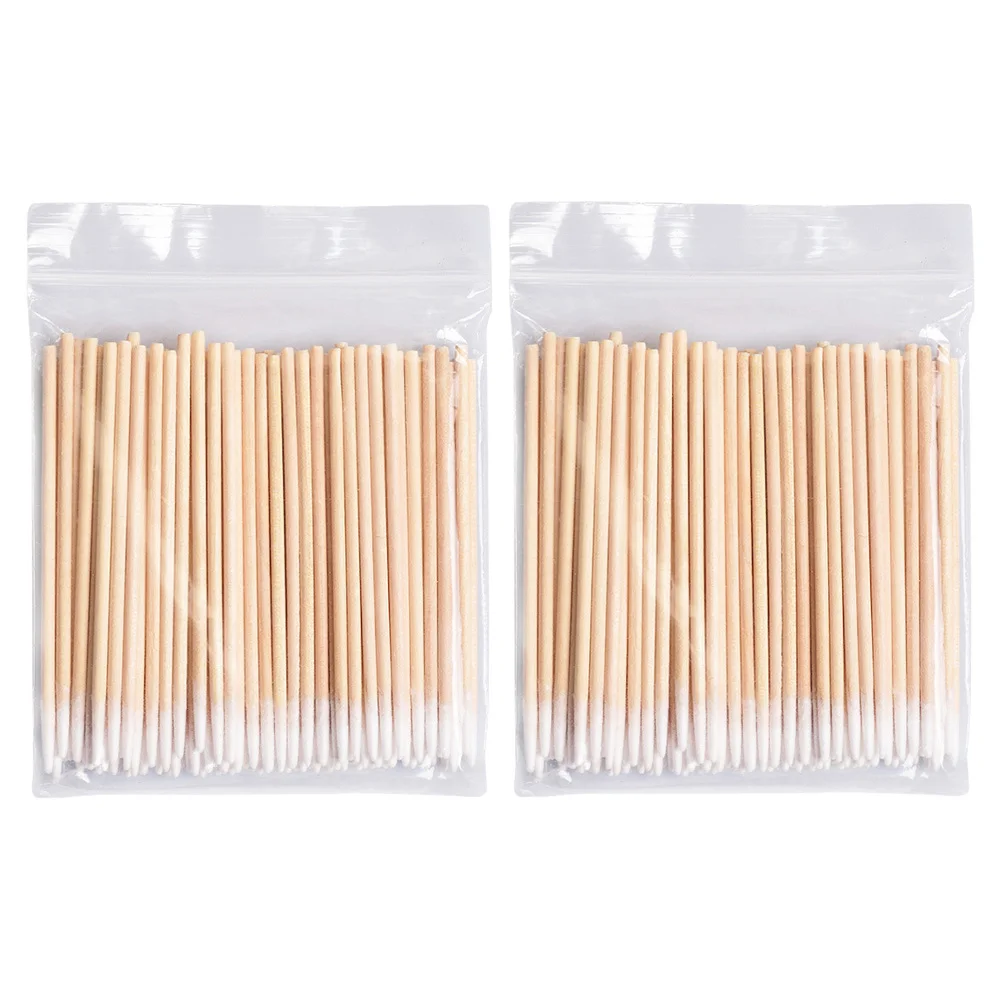 

1000 Pcs Make Cotton Swab Applicators Face Precision Microblading Swabs Birch Women Clean Pads