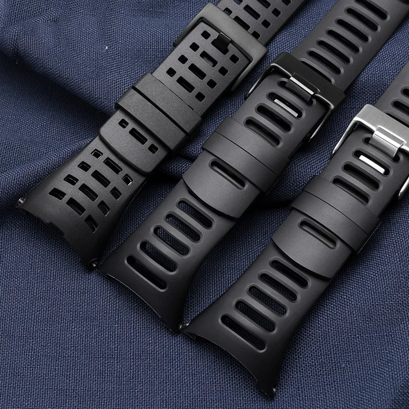 Flexible Rubber Watch Band Replacement Wristband