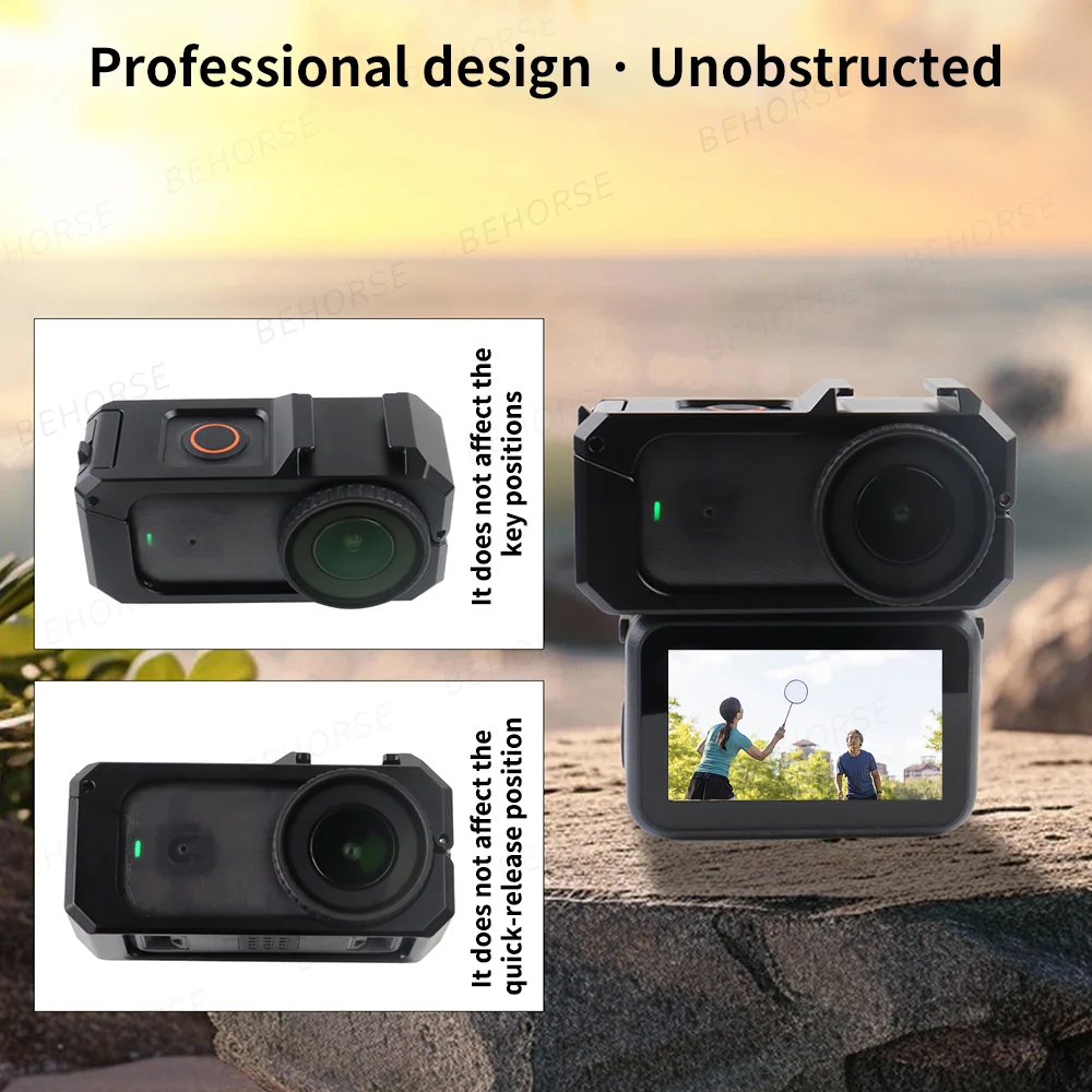 Cage En Aluminium Pour DJI Osmo Nano - Légère, Avec Fixation Rapide Et Points De Montage Accessoires