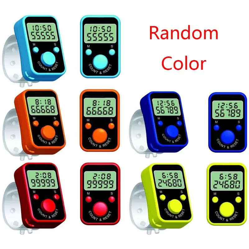 

M6CF Electronic Tasbeeh Counters Lap Track Ручной кликер, используемый для людей-мусульман