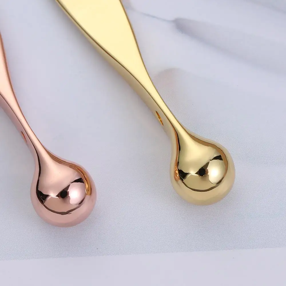 Anti Wrinkle Eye Cream Applicator Mixing Spatulas Preminum Metal Face Mask Spoon Sticks Eye Cream Massage Sticks Beauty Scoop
