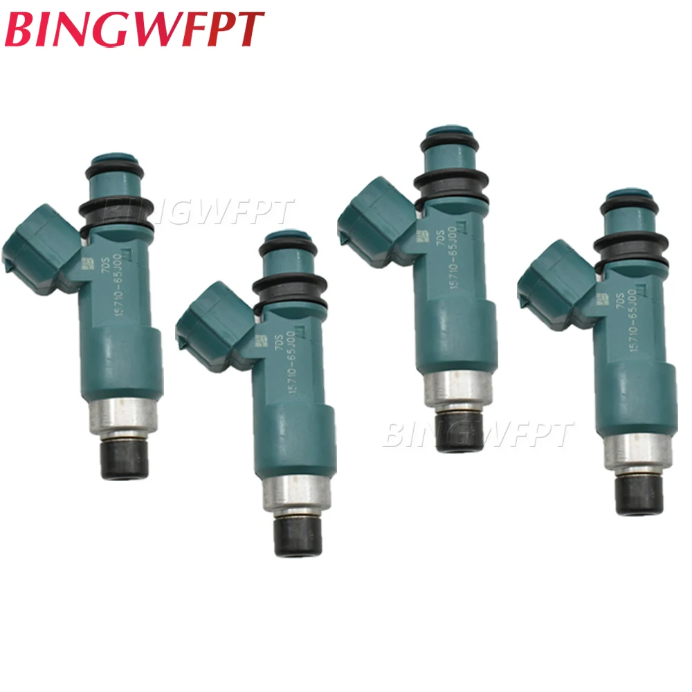 Fuel Injector Cleaner Fuel Injector Removal Tool Fuel Injector Seals Fuel Injector Repair Kit 4PCS/Lot Fuel Injectors Fuel Nozzle For Suzuki SX4 2.0L L4 2007 2008 2009 15710-65J00 1571065J00